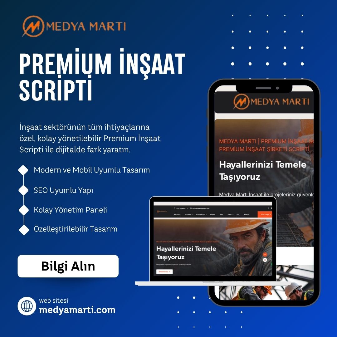 Premium İnşaat Scripti