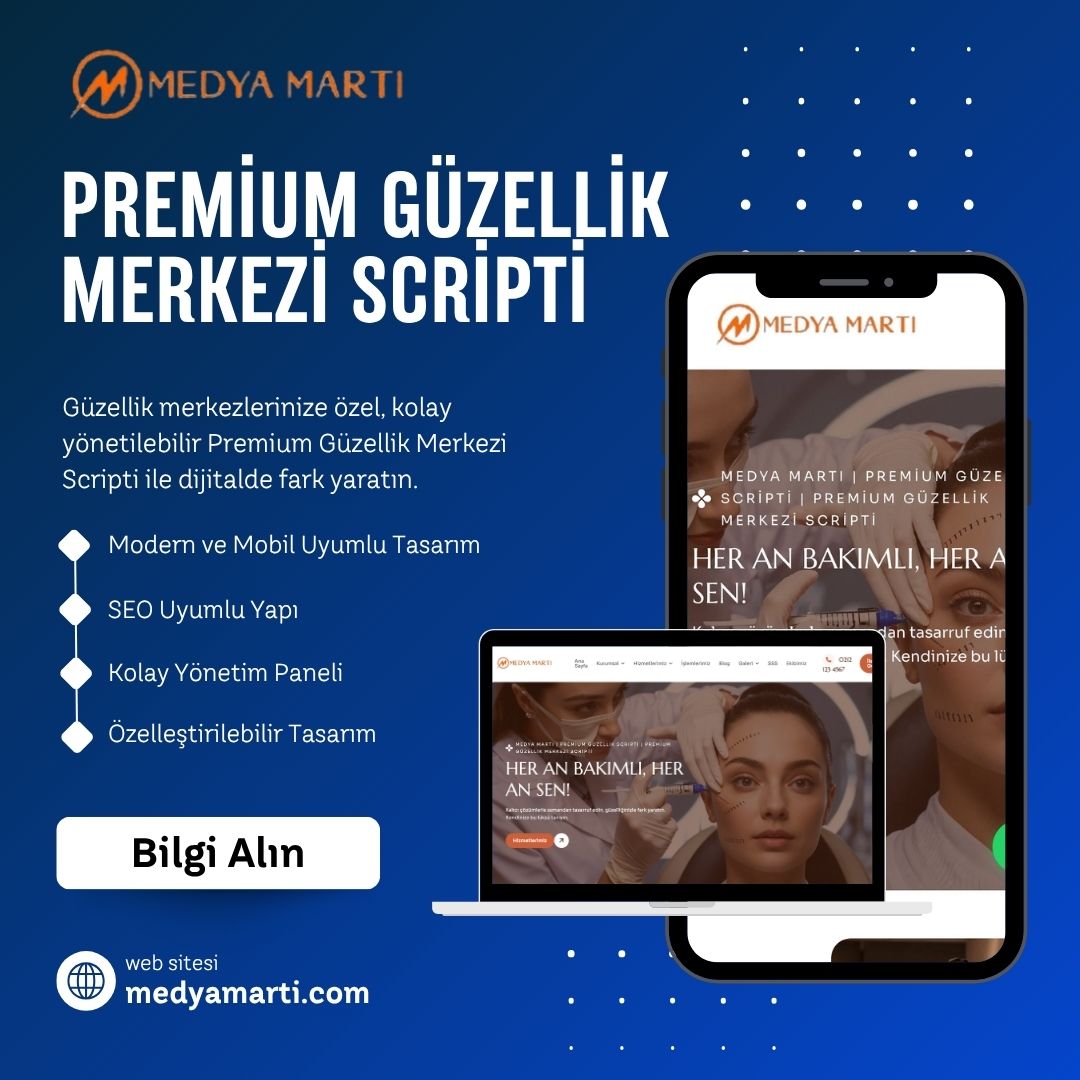 Premium Güzellik Merkezi Scripti