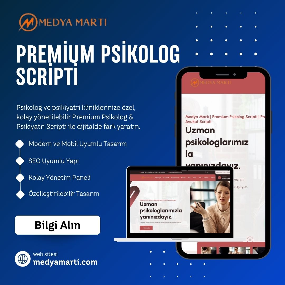 Premium Psikolog Scripti