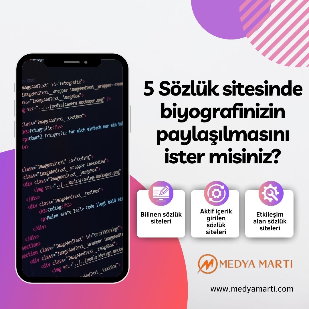 5 Sözlük Sitesinde Biyografi Paylaşım Hizmeti